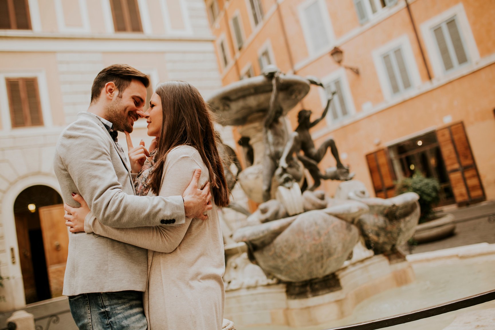 Loving Couple in Rome